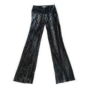 Kimchi Blue Charcoal Velvet Trousers